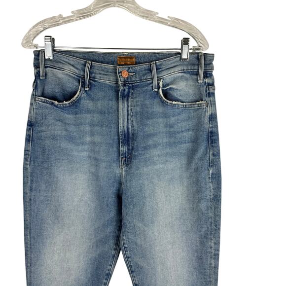 New Mother The Hustler Ankle Jeans Scenic Route Blue Ankle SIze 32 - Picture 3 of 9